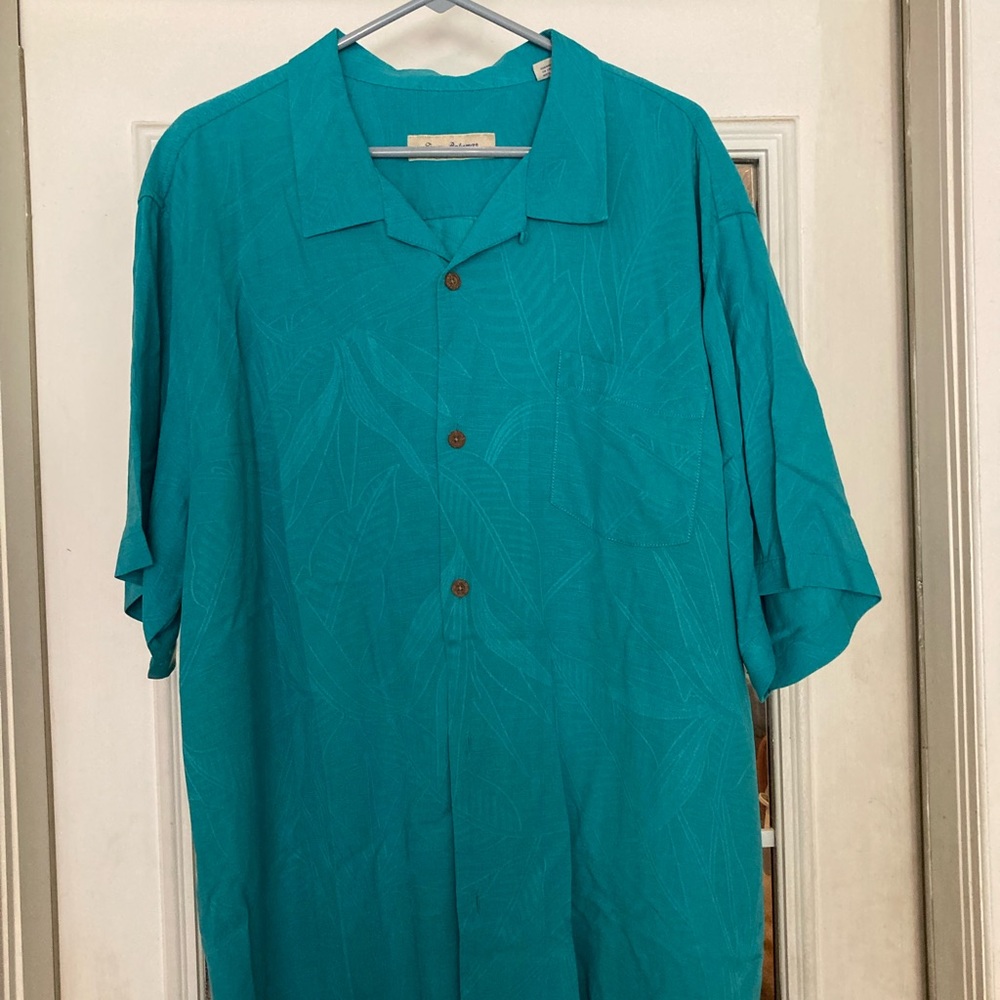 Tommy Bahama - Mens Silk Camp Shirt - XXL